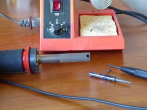 changing a soldering iron tip
