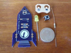 Learn To Solder Kit Parts